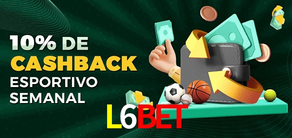 10% de bônus de cashback na L6Bet